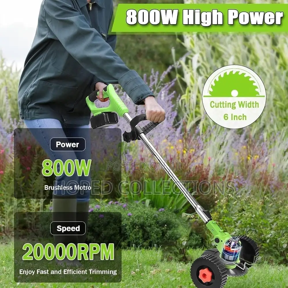 Grass Cutter With Tyre