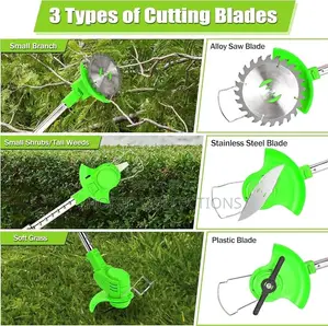 Grass Cutter With Tyre