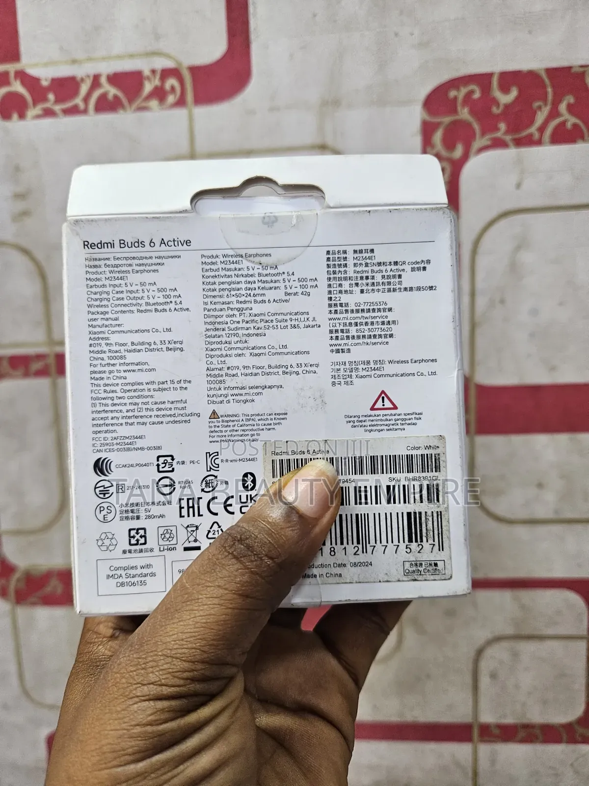 Open Box Redmi Buds 6 Active