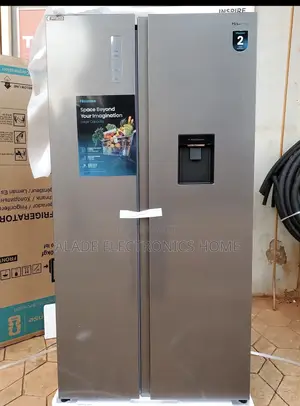 Hisense 529ltrs” Side by Side Inveter Refrigerator. 10yrs Waranty