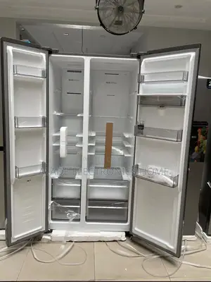 Hisense 529ltrs” Side by Side Inveter Refrigerator. 10yrs Waranty
