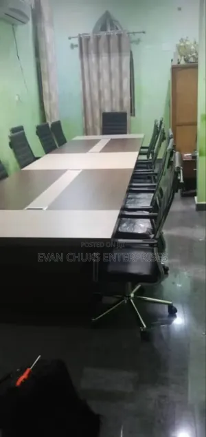 10 Seaters Conference Table and Chairs