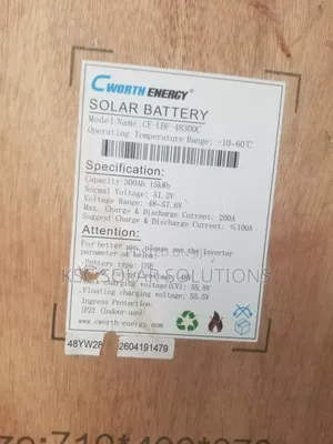 15kwh 48v Cworth Lithium Battery