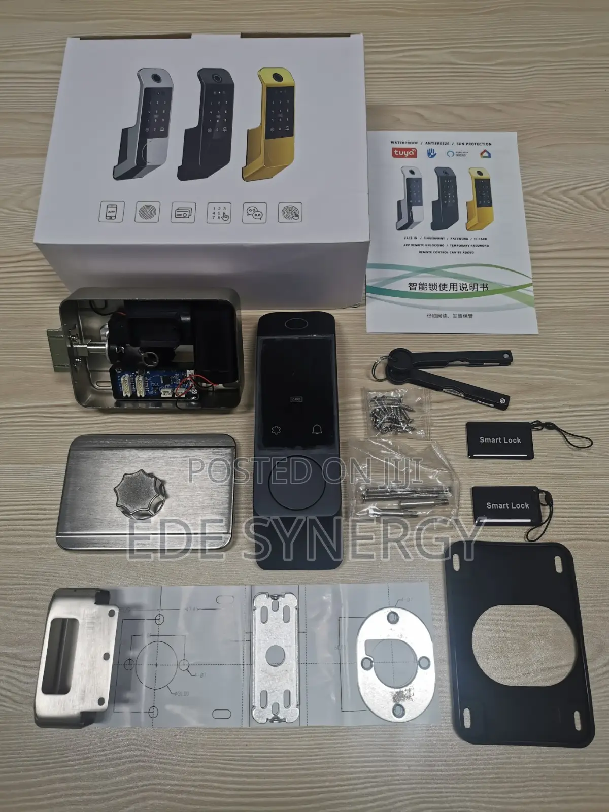 Metal-Iron Gate Intelligent Digital Biometric Smartlock