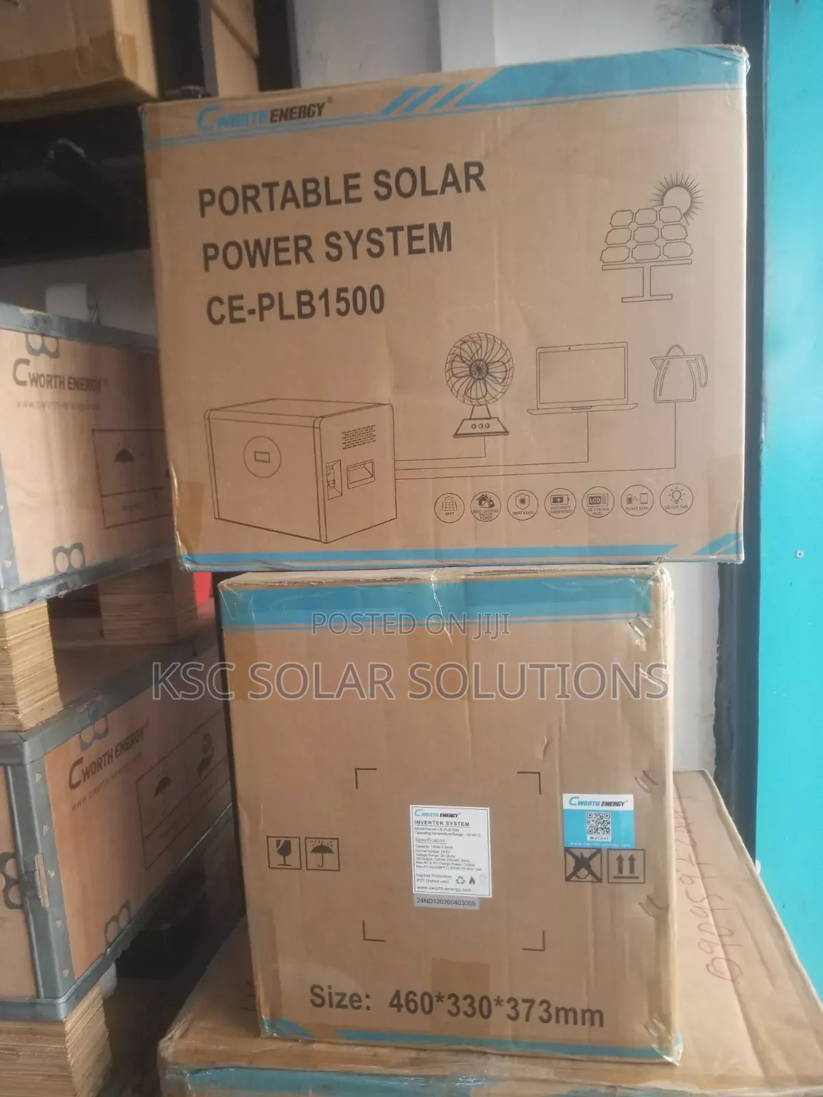 1500wh Cworth Solar Generator