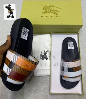Top Quality | Burberry Slides | Now Available in Store
