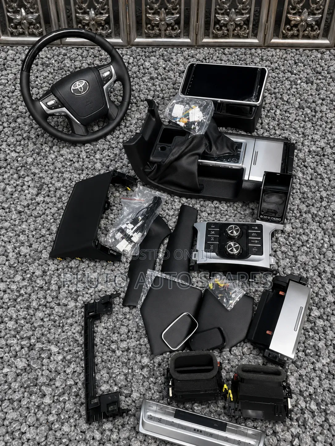 Prado Interior Upgrade Kits Steering, Android Console