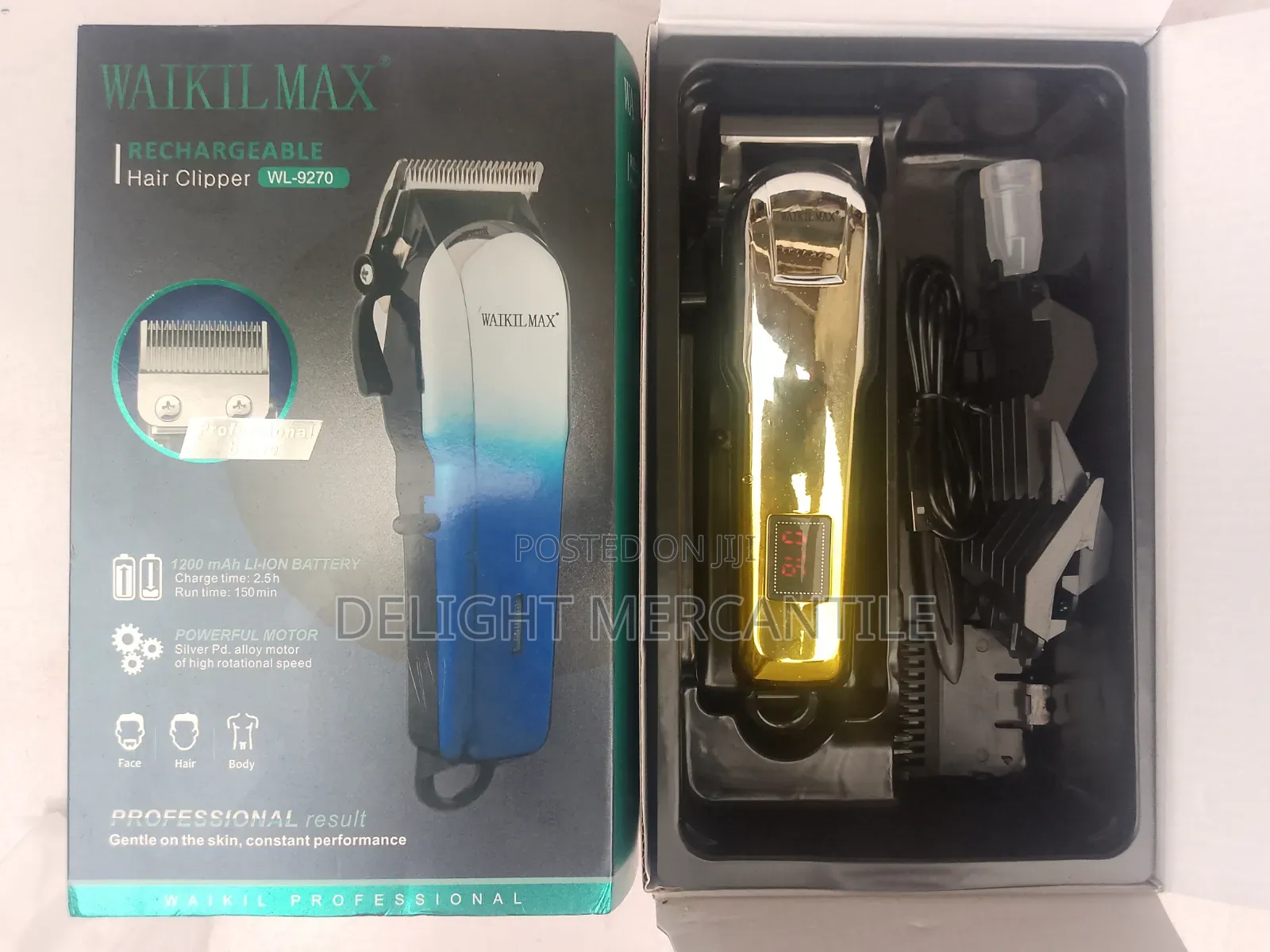WAIKIL Max Rechargeable Clipper