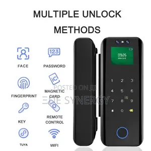 Framless Glass Door Intelligence Digital Biometric Smartlock