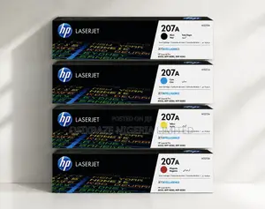 HP 207A Original LaserJet Toner Cartridge – Cyan, Yellow Magenta