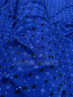 Beautiful Quality Stone Pimple Crepe