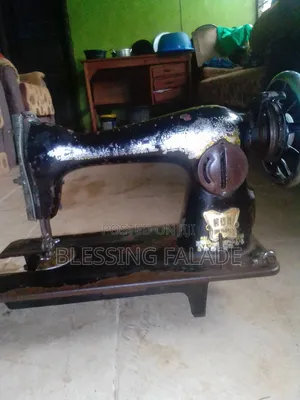 Vintage Butterfly Sewing Machine Used