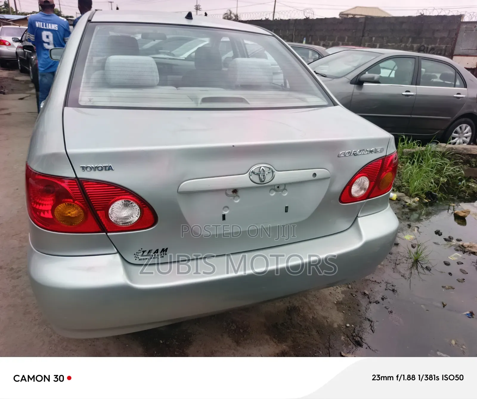 Toyota Corolla S 2004 Silver