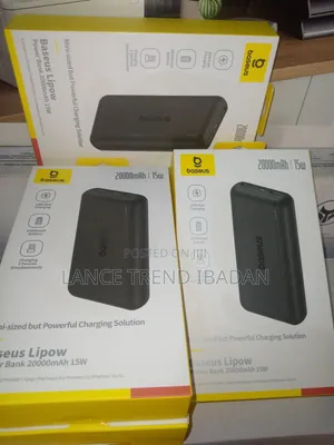 Baseus Lipow Power Bank 20000mAh 15w