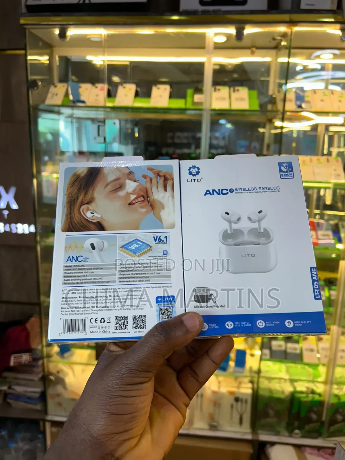 Lito Anc Wireless Earbuds