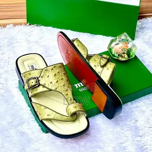 Premium Italian-Style Men’s Luxury Sandals | Classy Designer Look