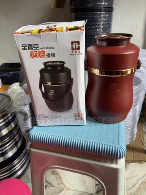 Original Ailijin 2.0L Vacuum Insulated Stainless Steel Food Flask