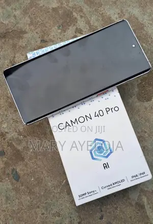 Tecno Camon 40 Pro 5G 256 GB Black
