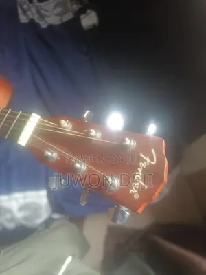 Clean Semi Acoustic Fender Guitar