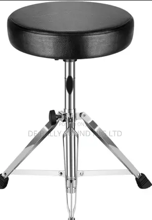Adjustable Drum Throne – Padded Round Seat