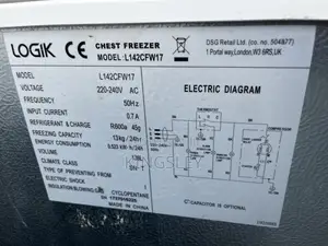 Logik Mini Deep Freezer