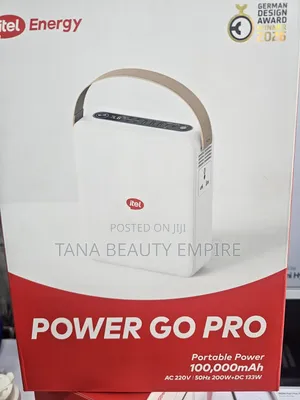 Itel Power Go Pro 100,000mah Powerbank 200W With AC Sockets Output