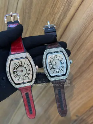 Frank Muller Rubber/Leather Wristwatch