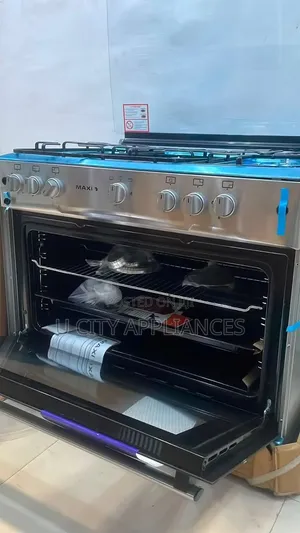 5 Burner Maxi Gas Cooker 69by90 With Oven N Grill