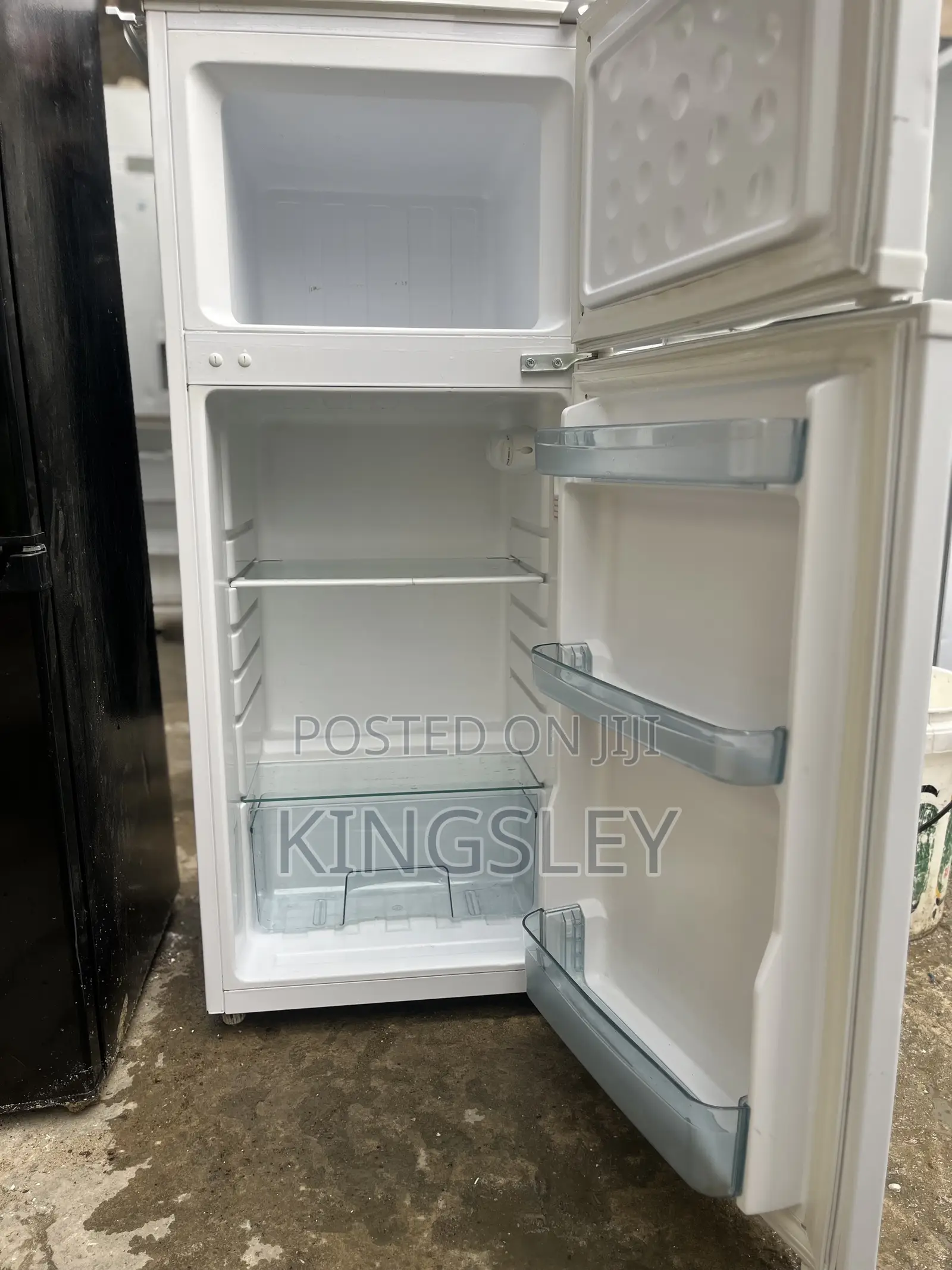 Mini Double Door Fridge and Freezer