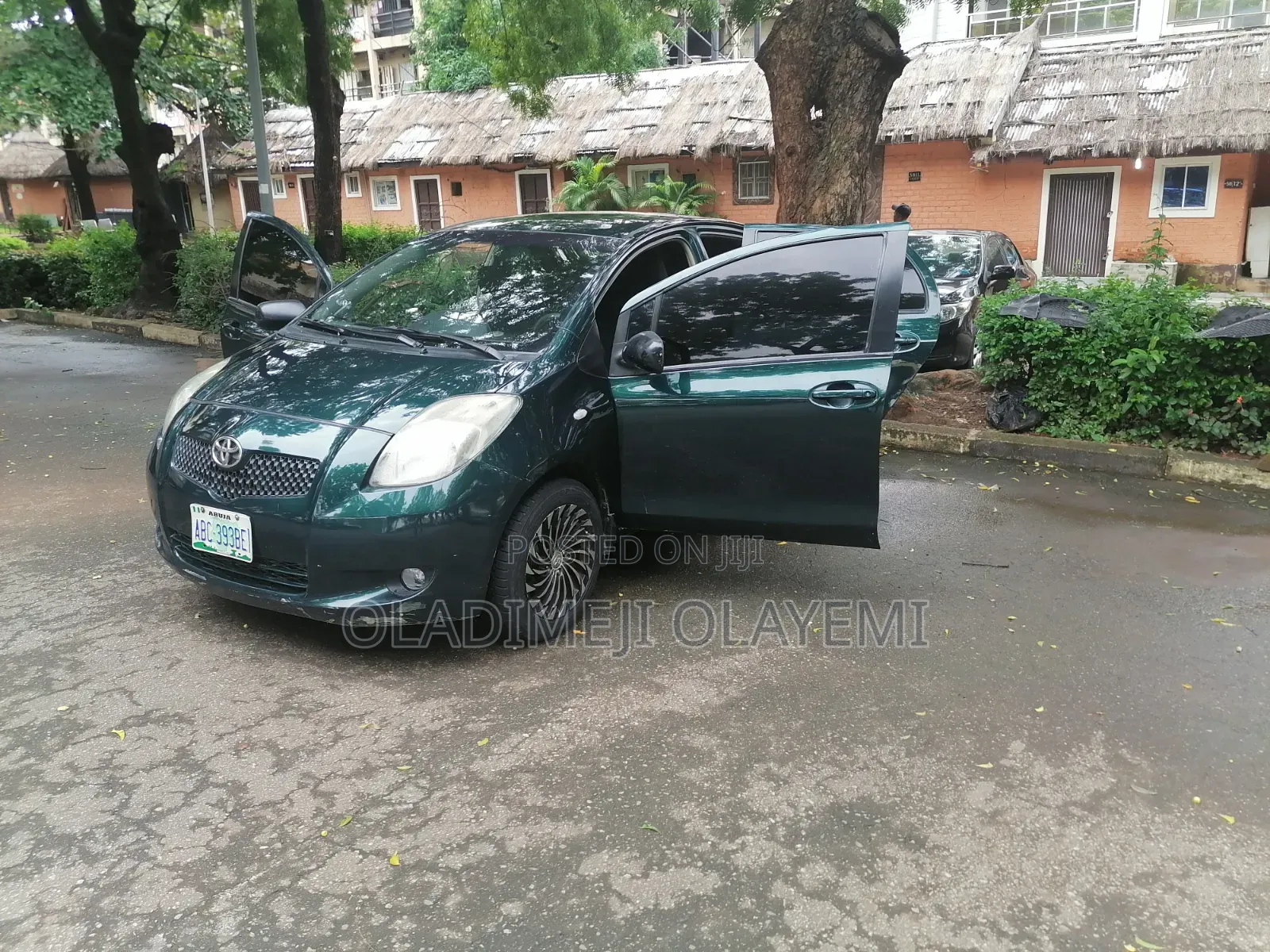 Toyota Yaris 2008 Green