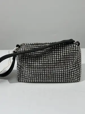 Jamie Silver Rhinestone Evening Shoulder Bag