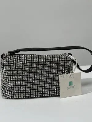 Jamie Silver Rhinestone Evening Shoulder Bag