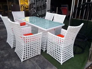 Rattan Outdoor Set by 6 Seaters