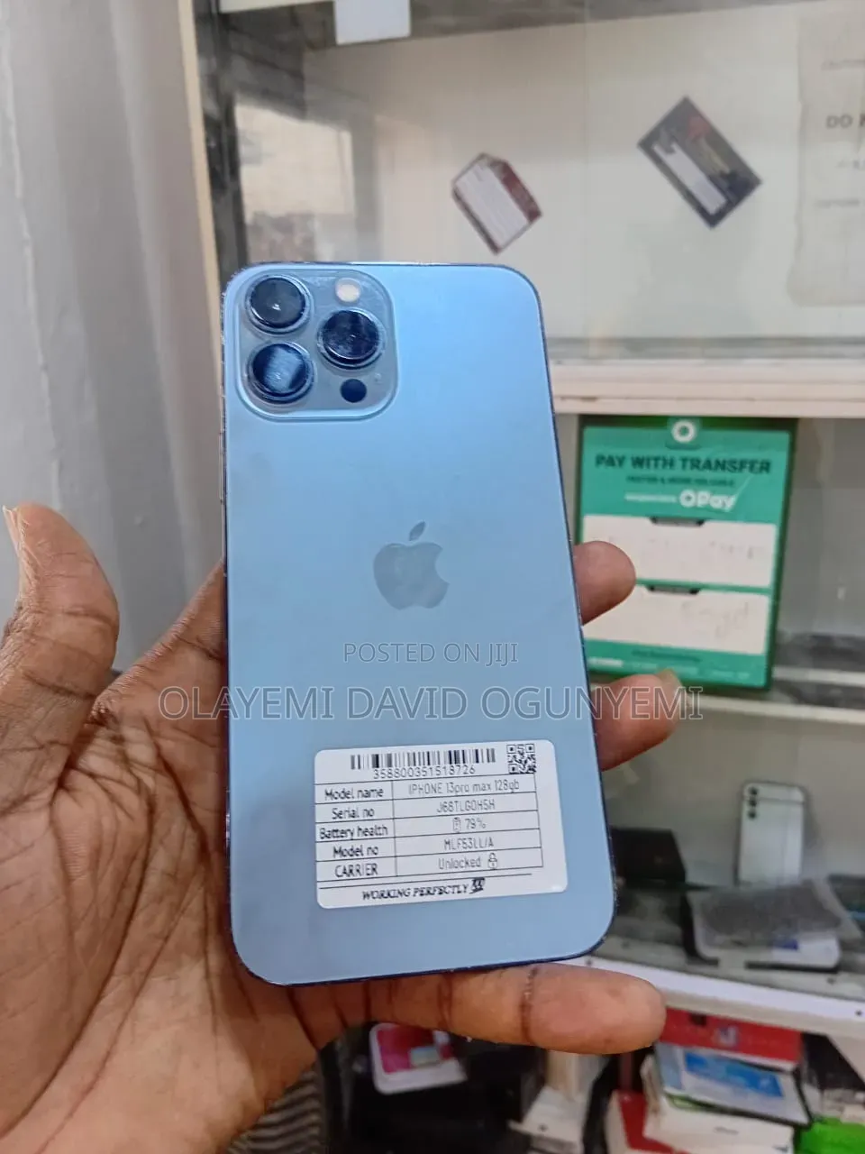 Apple iPhone 13 Pro Max 128 GB Blue
