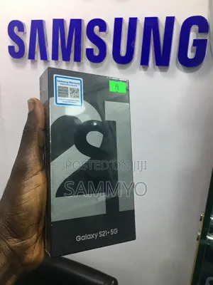 New Samsung Galaxy S21+ 5G 128 GB Black