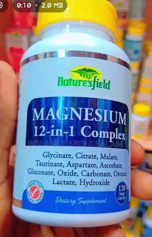 Nature's Field Magnesium 12-,In-1 Complex