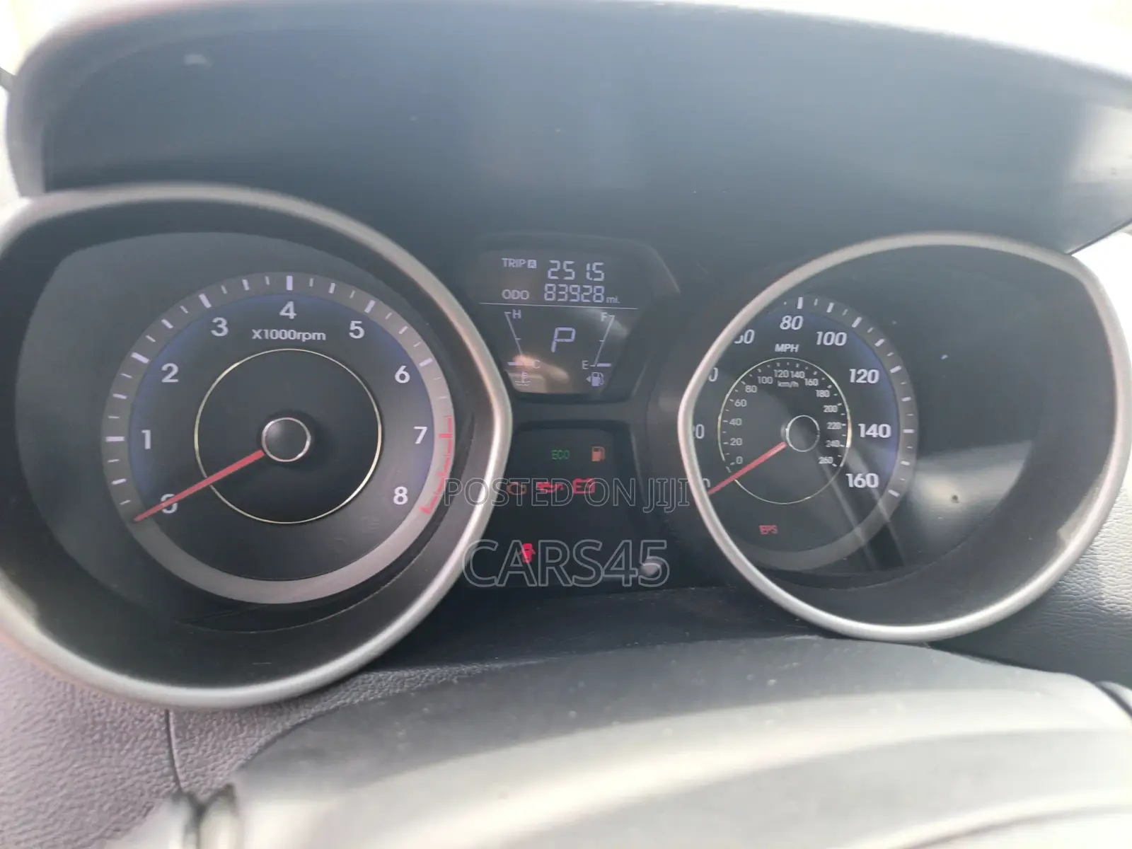 Hyundai Elantra 2012 Red