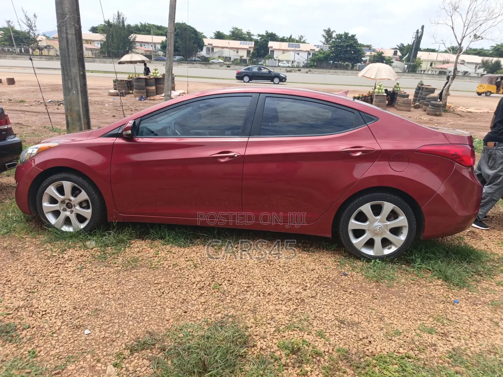 Hyundai Elantra 2012 Red