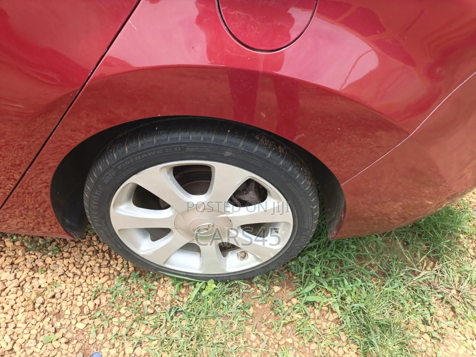 Hyundai Elantra 2012 Red
