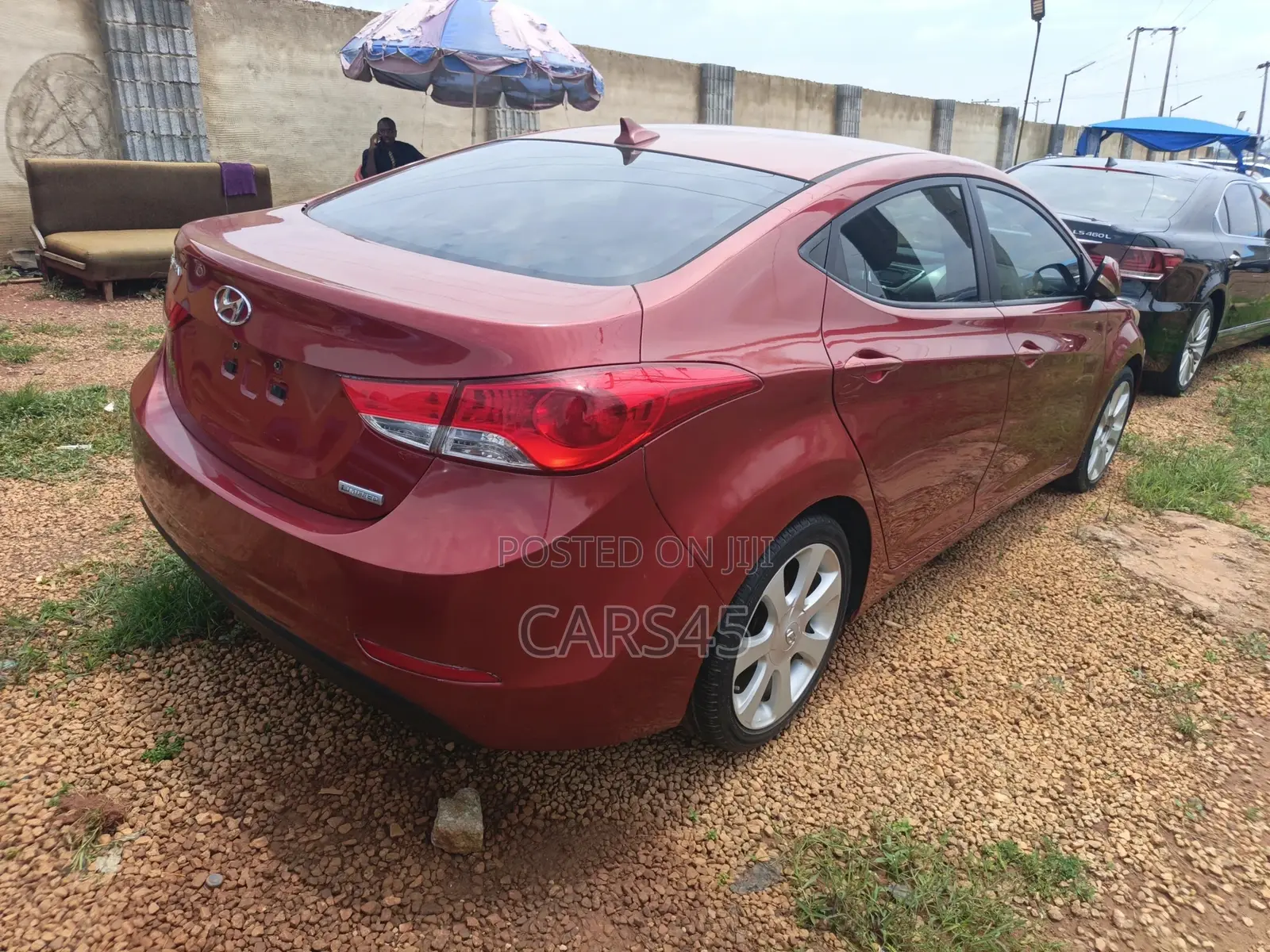 Hyundai Elantra 2012 Red