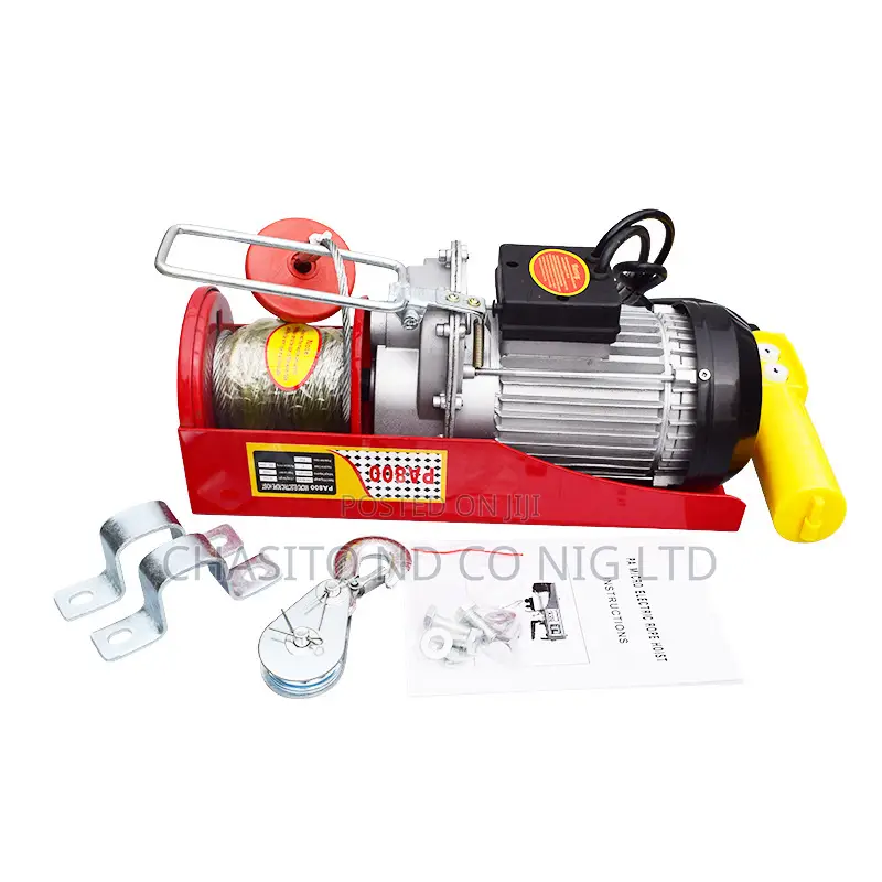 Electric Hoist With Wireless Remote Control