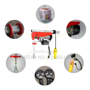 Electric Hoist With Wireless Remote Control