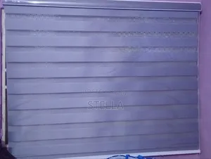 4 Pieces of Curtains and 2 Large Blinds