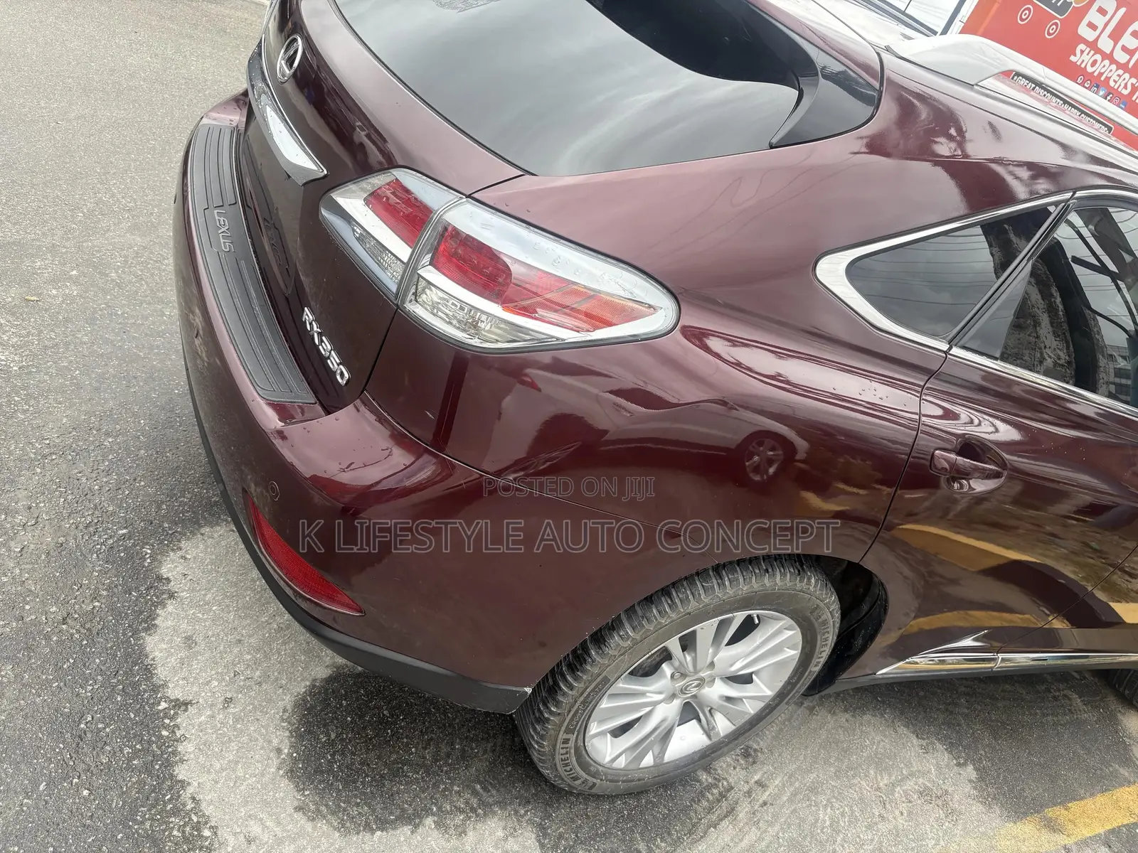 Lexus RX 350 AWD 2014 Burgundy