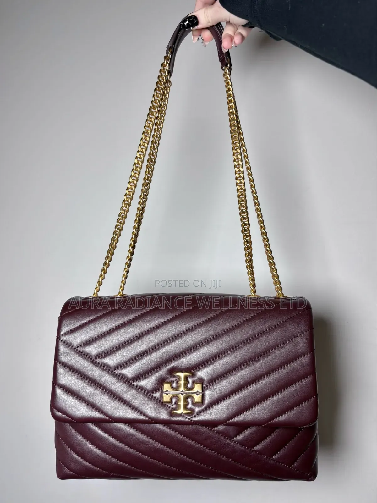 Chevron Small Convertible Shoulder Bag