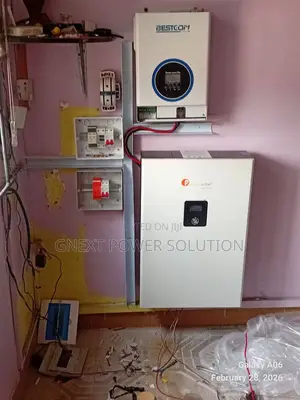 2 or 3 Bedroom Complete Solar System Set Up– 5KVA 10KWH