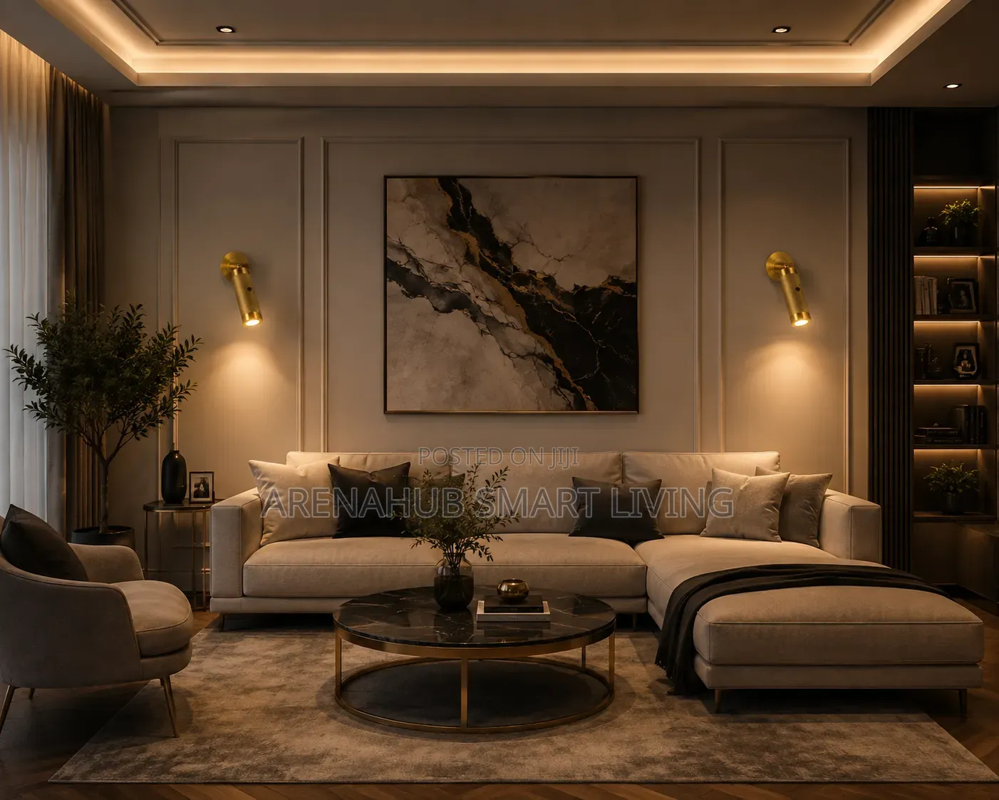 Modern Simple Wrought Iron Wall Lamp