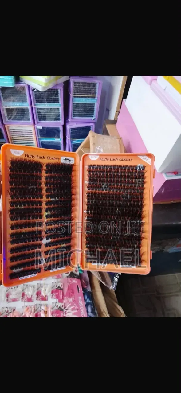 Cluster Lashes, Extension Lahes, Predicure, Manicure Products Micro