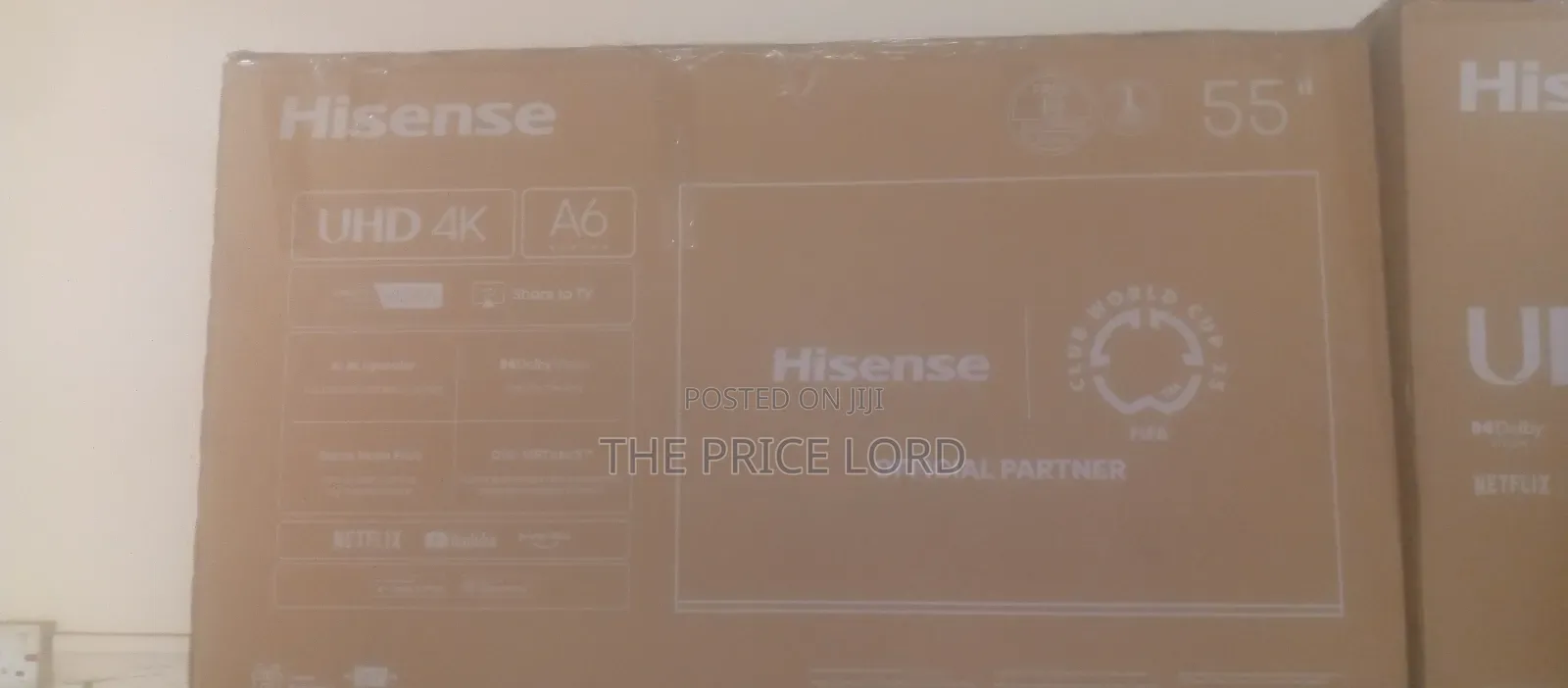 Hisense 55 Smart TV A6