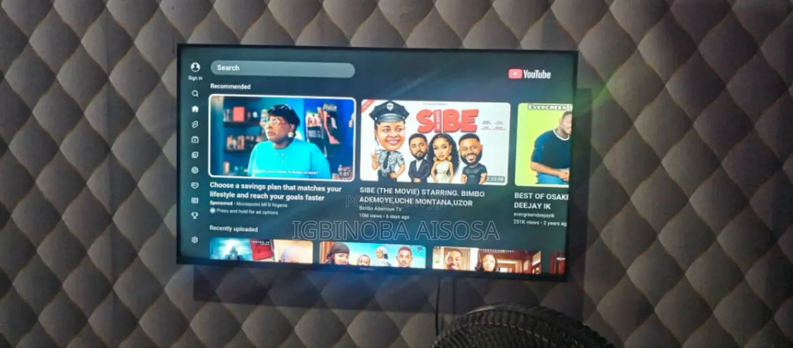 Original 40inch Hisense Frameless Smart TV
